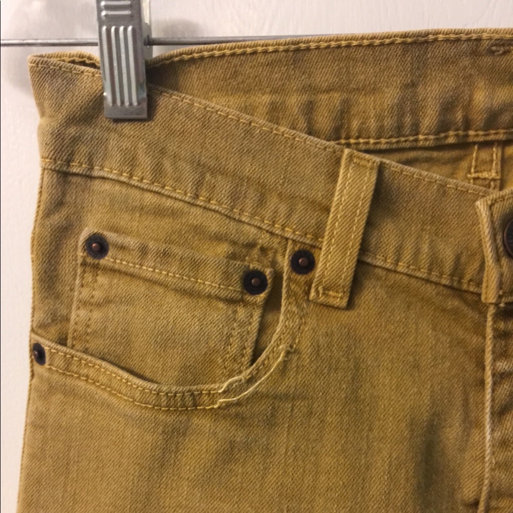 Tan Canvas Levi’s Jeans